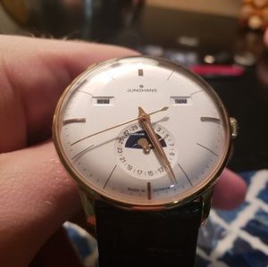 Junghans Meister Calender Rose Gold